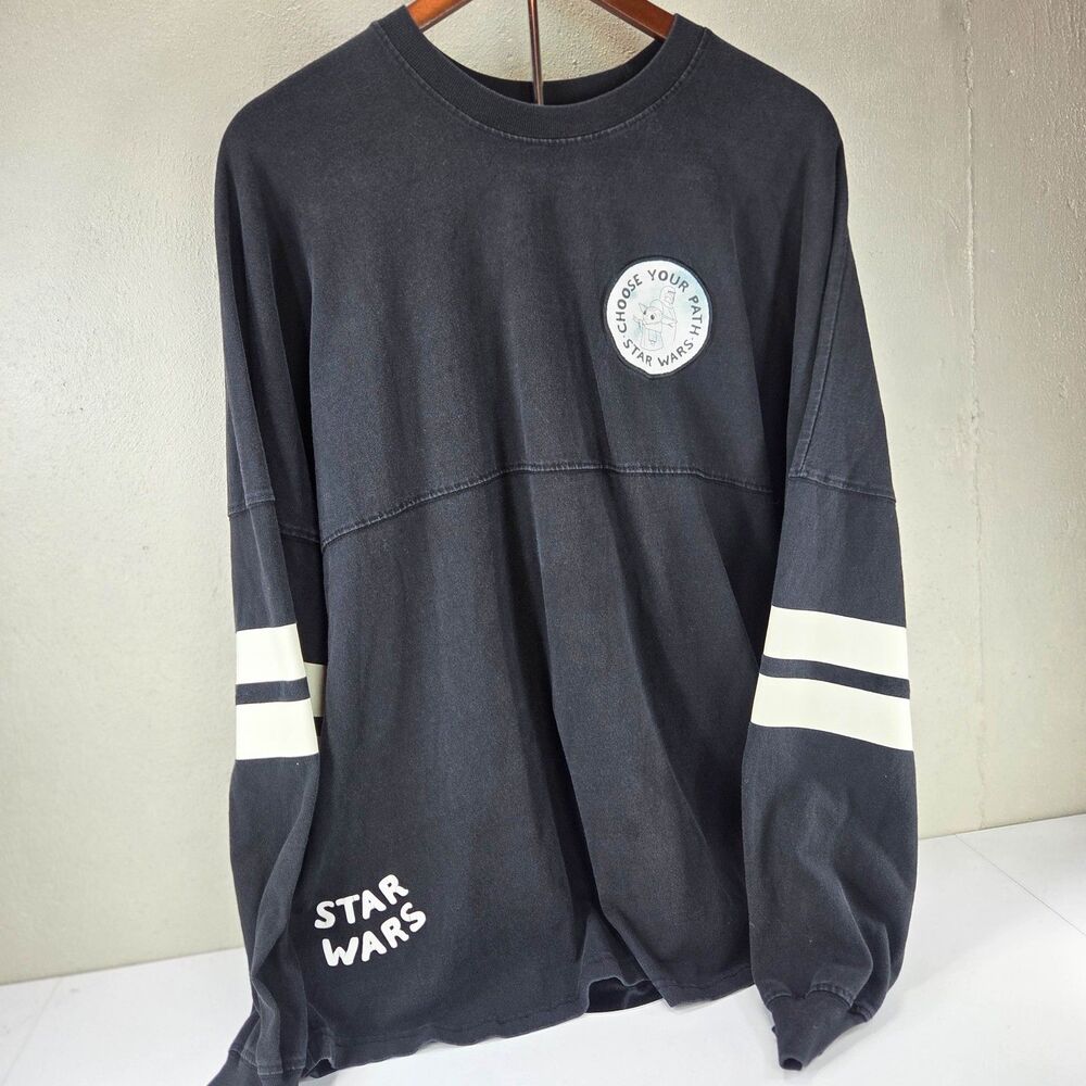 Spirit Jersey Star Wars Grogu Choose Your Path Long Sleeve Shirt XL